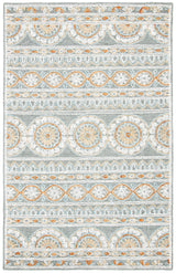 Safavieh Blossom 4'-0" x 6'-0" Rug in Grey / Ivory