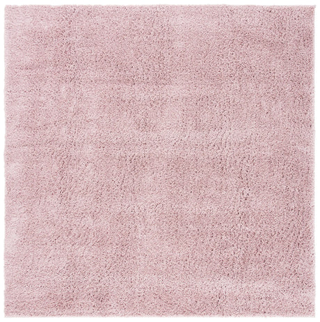 Safavieh August Shag 500 6'-7" x 6'-7" Rug in Pink