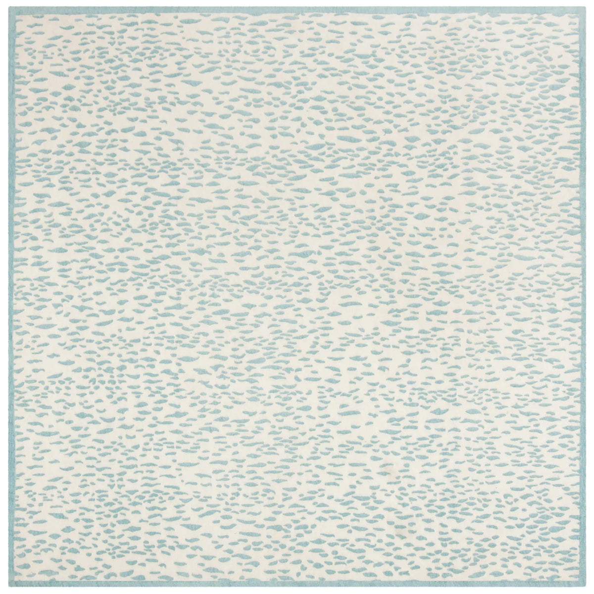 Safavieh Marbella 6'-0" x 6'-0" Rug in Ivory / Turquoise
