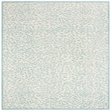 Safavieh Marbella 6'-0" x 6'-0" Rug in Ivory / Turquoise