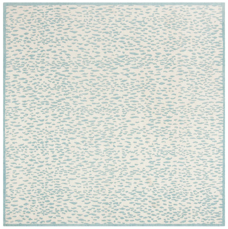 Safavieh Marbella 6'-0" x 6'-0" Rug in Ivory / Turquoise