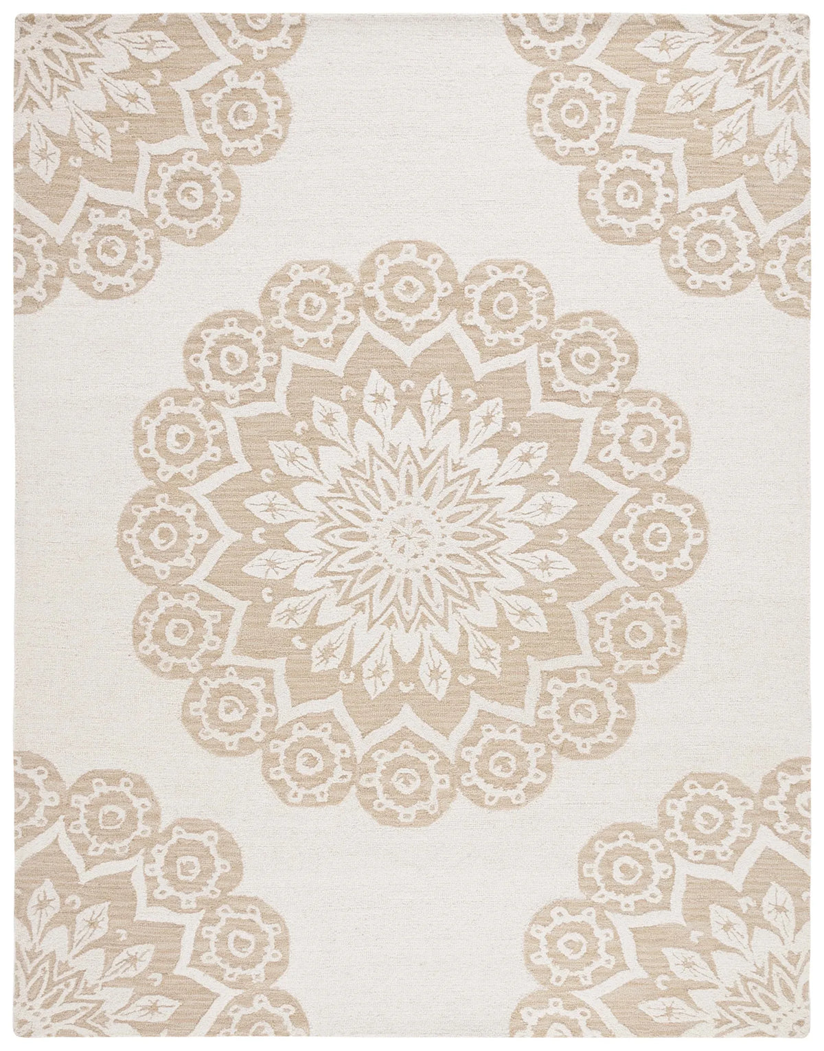 Safavieh Blossom 10'-0" x 14'-0" Rug in Ivory / Beige