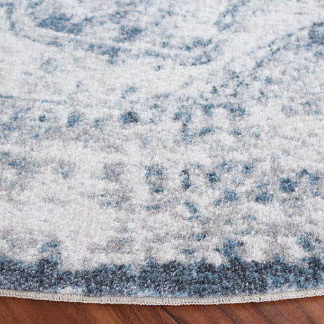 Safavieh Baltimore 6'-7" x 6'-7" Rug in Light Grey / Blue