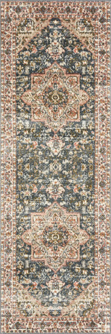 Loloi Saban Sab-01 Blue/Multi Rugs - runner flat