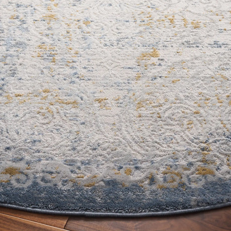 Safavieh Palma 6'-7" x 6'-7" Rug in Beige / Blue