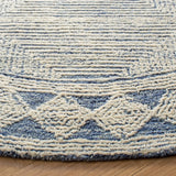 Safavieh Abstract 6'-0" x 6'-0" Rug in Ivory / Navy