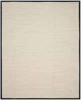 Safavieh Natural Fiber 10'-0" x 14'-0" Rug in Marble / Black