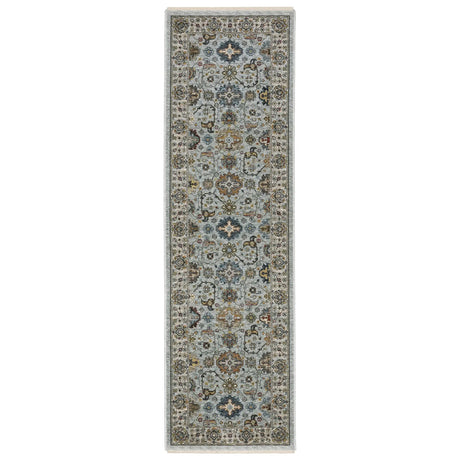 Oriental Weavers Sphinx Aberdeen 561W1 Blue/ Ivory Rugs - runner