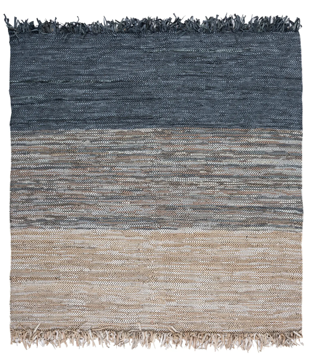 Safavieh Vintage Leather 7'-0" x 7'-0" Rug in Blue / Grey