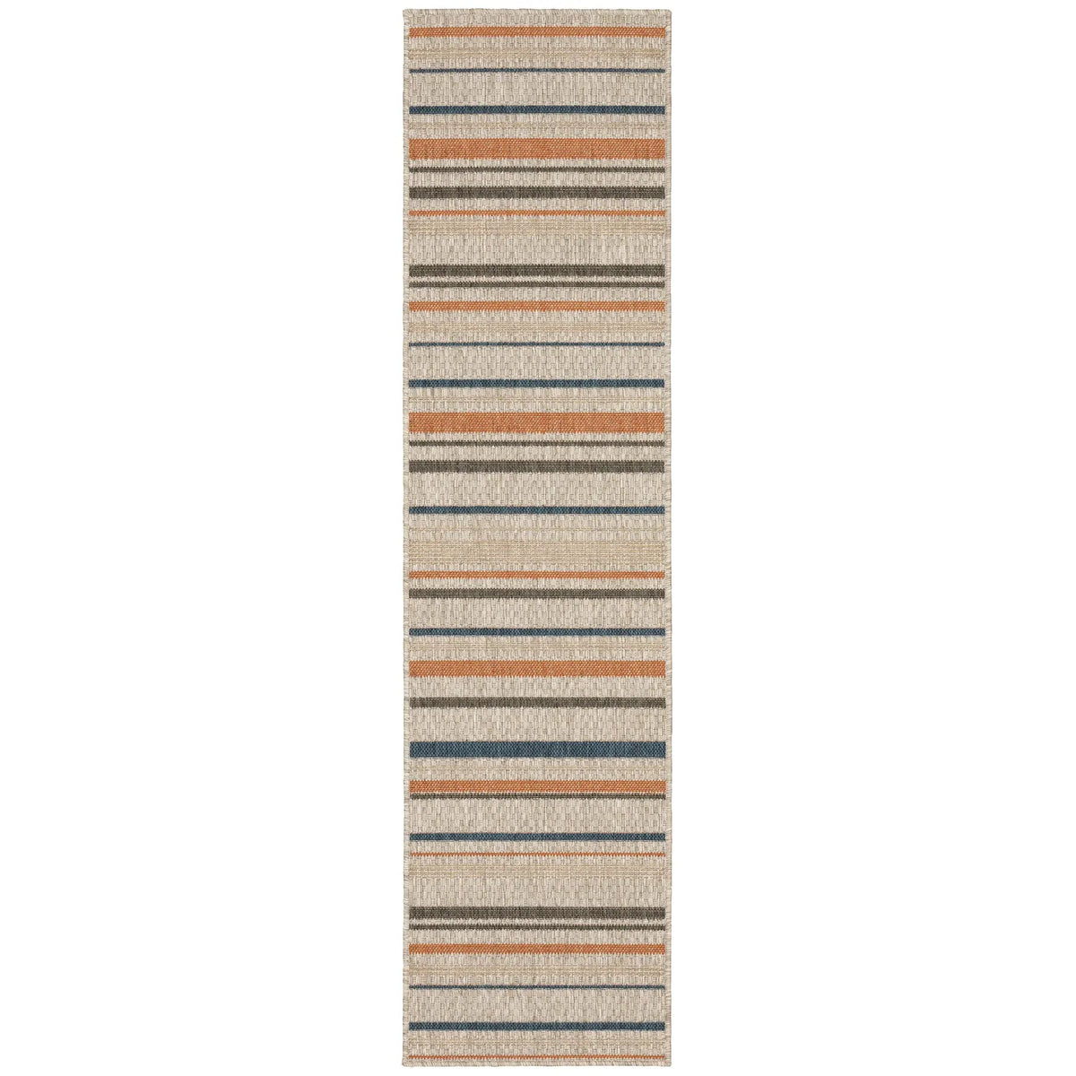 Oriental Weavers Sphinx Latitude 602W Grey / Blue Rugs - runner