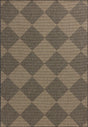 Chris Loves Julia x Loloi Providence PRC-04 Graphite / Sand Rug - main flat