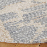 Safavieh Ebony 6'-0" x 6'-0" Rug in Grey / Ivory