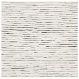 Safavieh Casablanca 6'-0" x 6'-0" Rug in Ivory / Black