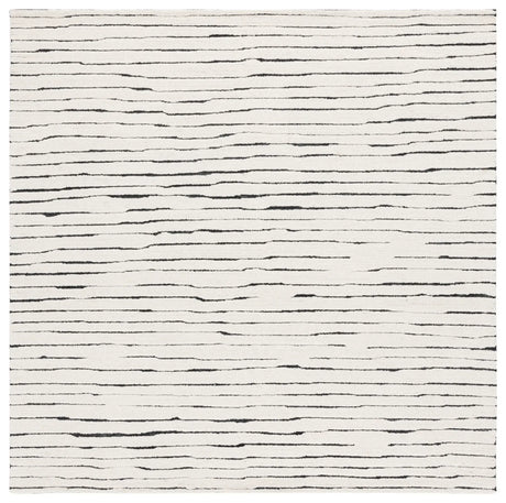 Safavieh Casablanca 6'-0" x 6'-0" Rug in Ivory / Black