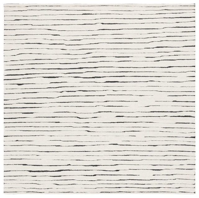 Safavieh Casablanca 6'-0" x 6'-0" Rug in Ivory / Black