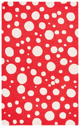 Safavieh Cambridge 4'-0" x 6'-0" Rug in Red / Ivory