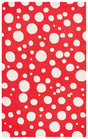 Safavieh Cambridge 4'-0" x 6'-0" Rug in Red / Ivory