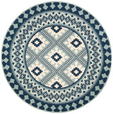 Safavieh Veranda 6'-7" x 6'-7" Rug in Ivory / Blue