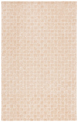 Safavieh Micro-Loop 4'-0" x 6'-0" Rug in Light Gold / Ivory