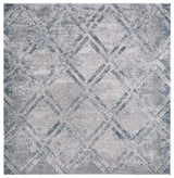 Safavieh Vogue 6'-7" x 6'-7" Rug in Grey / Blue