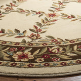 Safavieh Lyndhurst 5'-3" x 5'-3" Rug in Ivory / Brown