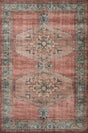 Loloi Heidi Hei-05 Spice/Aqua Rugs - main flat
