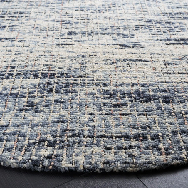 Safavieh Abstract 6'-0" x 6'-0" Rug in Black / Beige