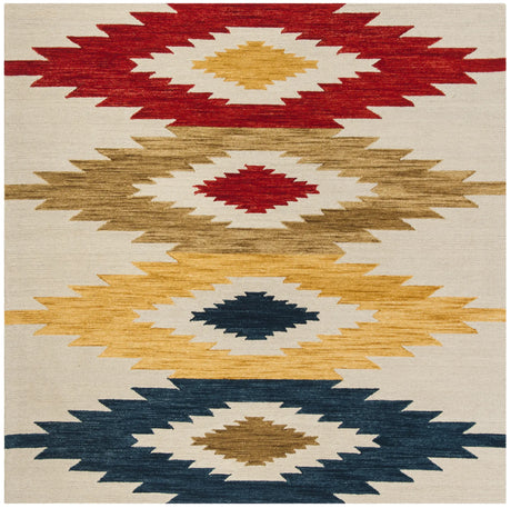 Safavieh Aspen 7'-0" x 7'-0" Rug in Ivory / Multi