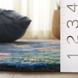 Safavieh Jardin 4'-0" x 6'-0" Rug in Navy / Pink