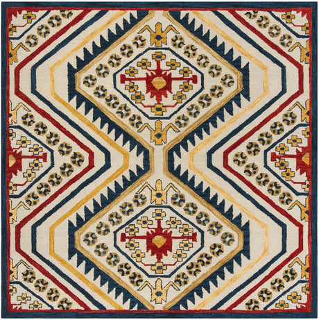 Safavieh Aspen 7'-0" x 7'-0" Rug in Ivory / Multi