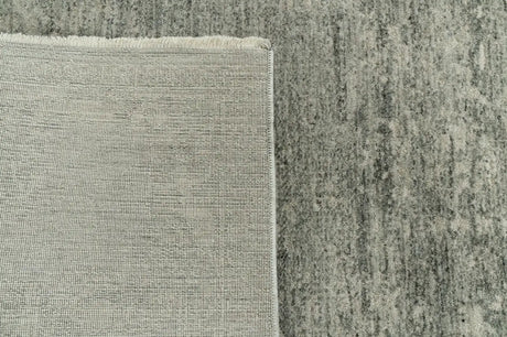 Dynamic Rugs Atmos 11980 Power Loomed Traditional Grey/Dark Grey Rug - Corner