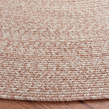 Safavieh Braided 5'-0" x 5'-0" Rug in Natural