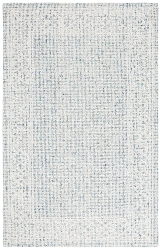 Safavieh Ebony 4'-0" x 6'-0" Rug in Blue / Ivory