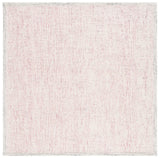 Safavieh Abstract 6'-0" x 6'-0" Rug in Pink / Ivory