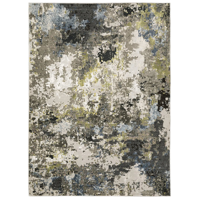 Oriental Weavers Sphinx Caravan 502Z8 Grey/ Green Rugs - main flat