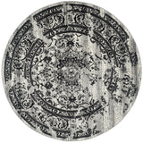 Safavieh Adirondack 10'-0" x 10'-0" Rug in Silver / Black