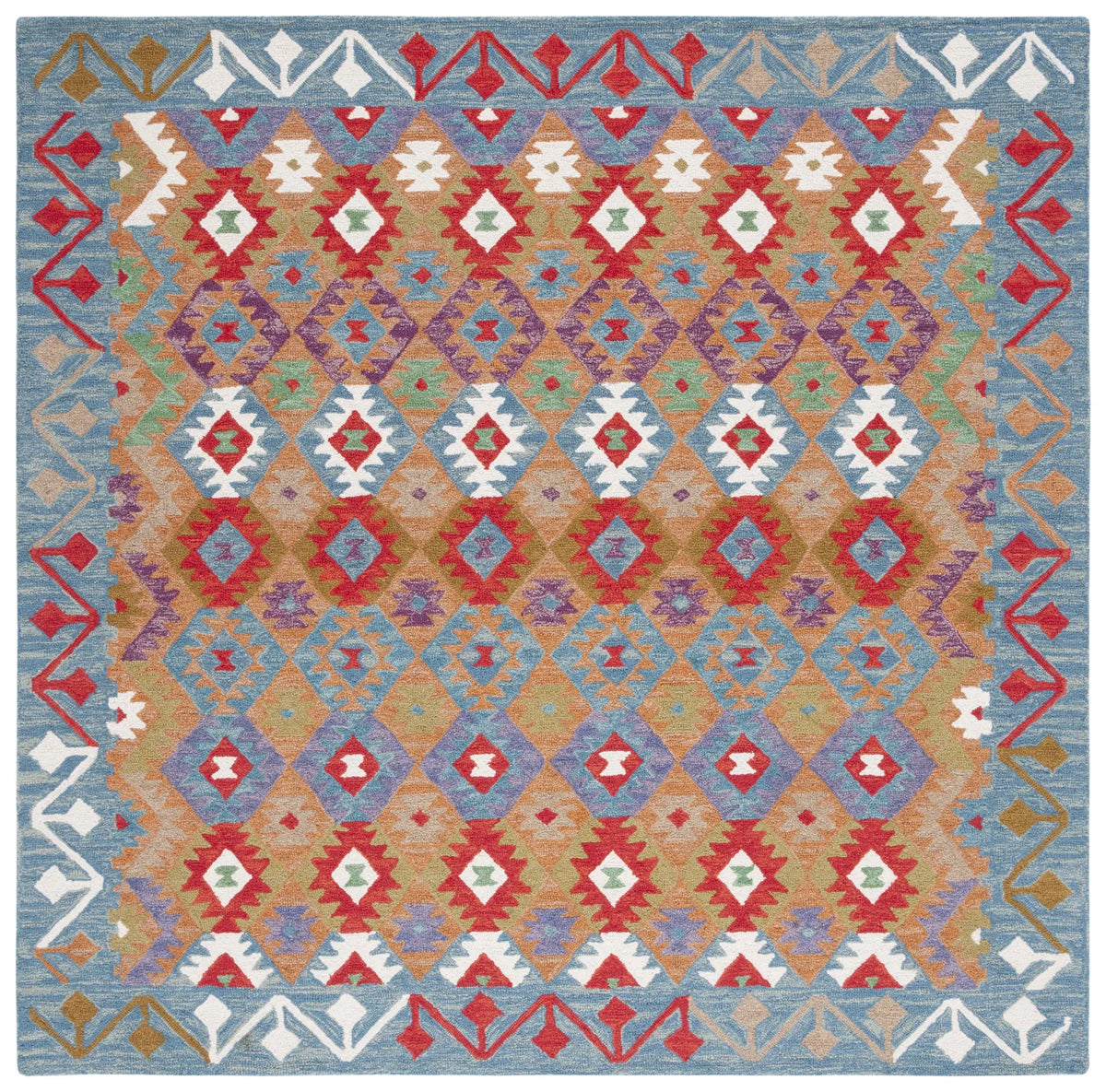 Safavieh Aspen 7'-0" x 7'-0" Rug in Light Blue / Beige