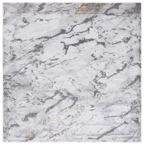 Safavieh Craft 6'-7" x 6'-7" Rug in Grey / Gold