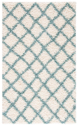 Safavieh Sgd-Dallas Shag 3'-0" x 5'-0" Rug in Ivory / Seafoam