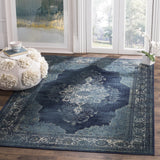 Safavieh Vintage 5'-3" x 7'-6" Rug in Navy