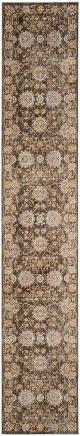 Safavieh Vintage Persian 2'-2" x 12'-0" Rug in Brown / Multi