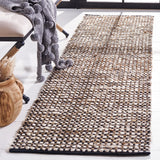 Safavieh Natura 2'-3" x 10'-0" Rug in Black / Ivory