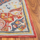 Safavieh Metro 4'-0" x 6'-0" Rug in Navy / Red