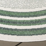 Safavieh Cabana 6'-7" x 6'-7" Rug in Ivory / Green