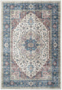 Dynamic Rugs Elise 6302 Power Loomed Traditional Red/Blue/Beige Rug - Rectangular