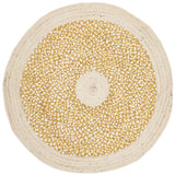 Safavieh Cape Cod 3'-0" x 3'-0" Rug in Gold / Natural