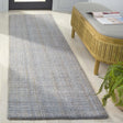 Safavieh Abstract 2'-3" x 8'-0" Rug in Light Blue / Grey