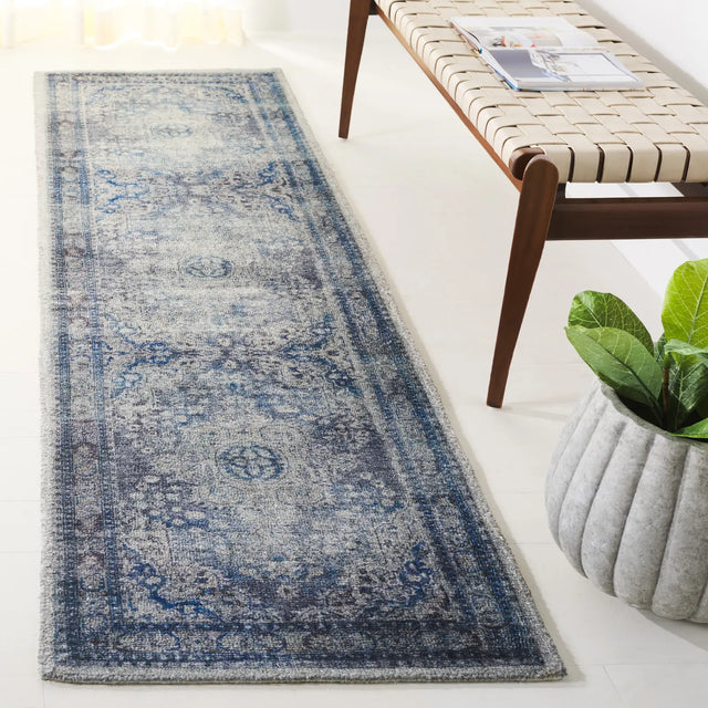 Safavieh Classic Vintage 2'-3" x 8'-0" Rug in Blue / Grey