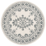 Safavieh Ebony 6'-0" x 6'-0" Rug in Ivory / Grey