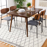 Safavieh Casablanca 8'-0" x 10'-0" Rug in Ivory / Black